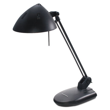 Ledu® High-output Three-level Halogen Desk Lamp, 6.75"w X 9"d X 20.25"h, Matte Black freeshipping - TVN Wholesale